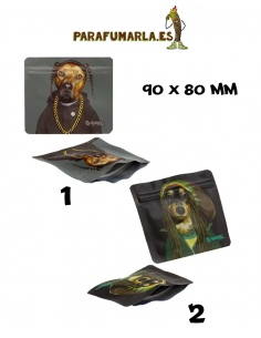 Bolsa Zip G-Rollz Rap 90x80mm