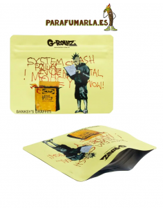 Bolsa Zip Banksy Ikea Punk 105x80mm.