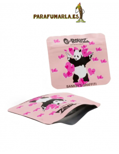 Bolsa Zip Banksy Panda Gunnin (Varias medidas)