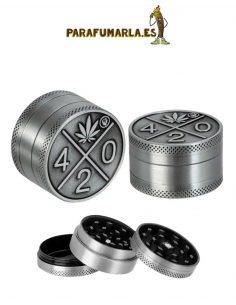 Grinder metal 420 40mm con polinizador