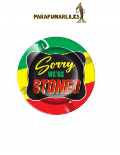 Cenicero Metal Stoned Rasta