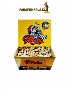Caja 1000 filtros cartón pre-rolled Monkey King