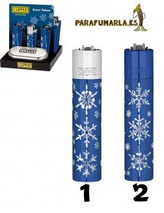 Clipper metal navidad winter flakes