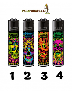 Clipper Trippy Skulls