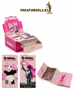 Papel G-Rollz Banksy Graffiti Pink