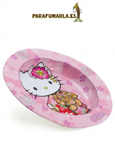 Cenicero Hello Kitty kimono rosa
