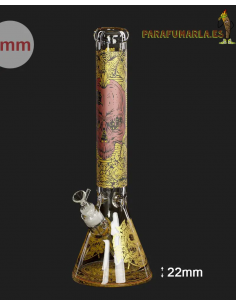 Bong Cristal Skull 42cm 18.8mm Heavy Beaker Series