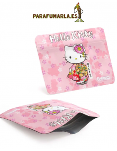 Bolsa zip Hello Kitty Kimono Rosa 105x80mm