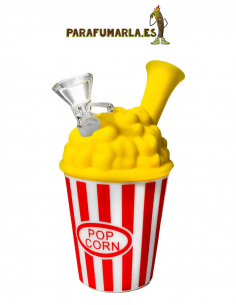 Pipa bong de silicona Popcorn 15cm