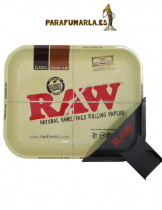 embudo recogedor bandejas raw