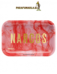 Bandeja Narcos roja