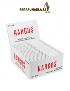 Papel Narcos Largo White Edition