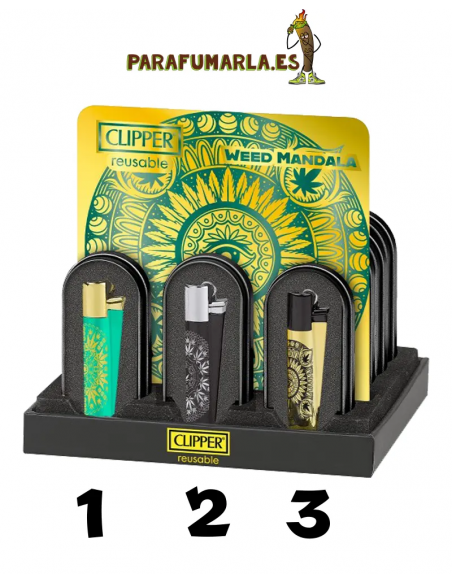 clipper metalico mandala weed