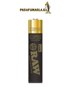 Clipper RAW negro y dorado