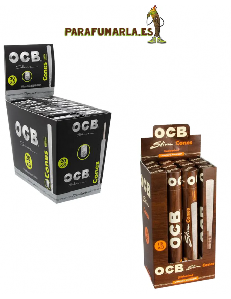 ocb cones premium y marrones