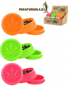 Grinder plástico neón