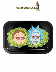 Bandeja Rick y Morty fumados