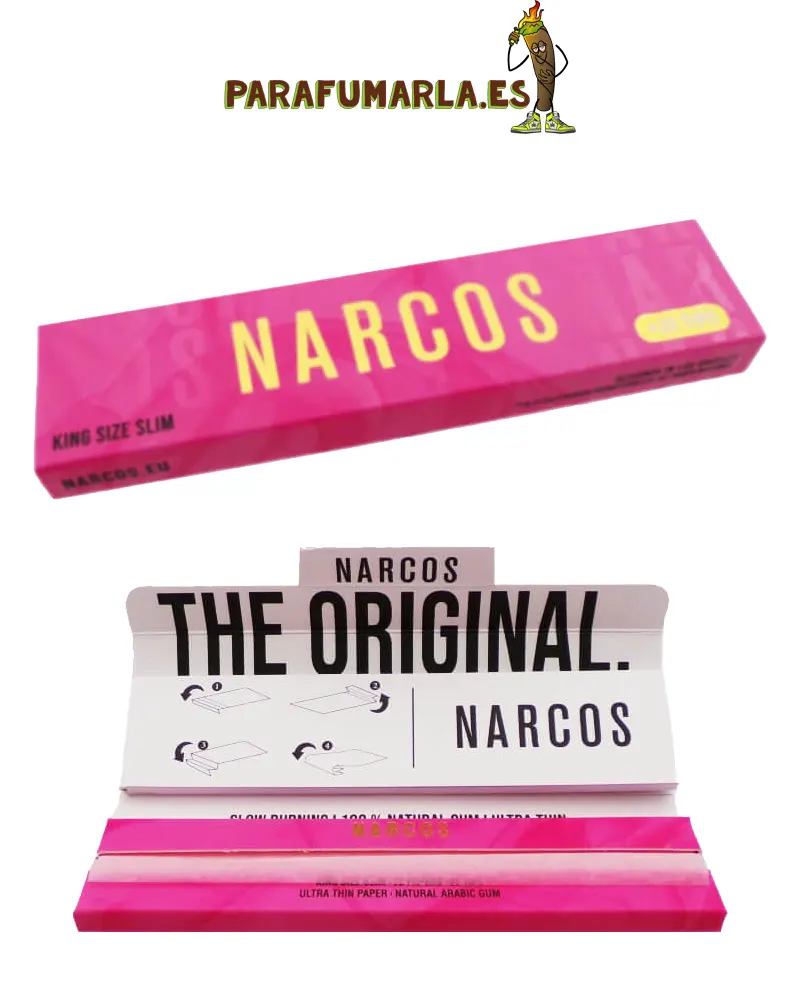 papel de liar narcos rosa