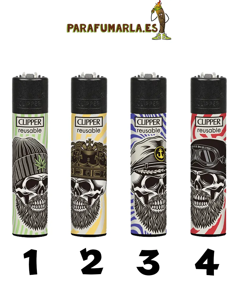 clipper hipster skulls