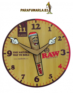 reloj de pared raw