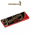 Papel Smoking negro deluxe 1 1/4