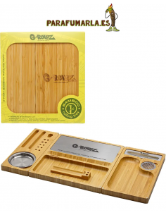 Bandeja Bamboo 3 piezas deluxe 49cm