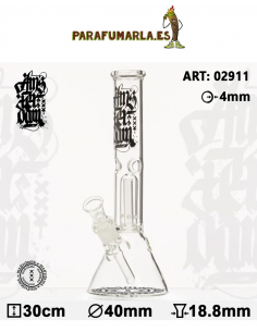 Bong Green Amsterdam. 30cm