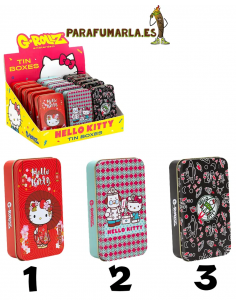 Cajitas Hello Kitty variadas 13x8cm