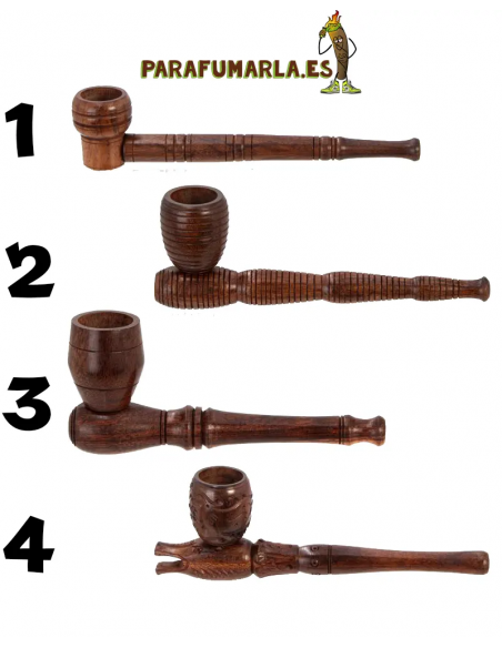 pipas de fumar de madera