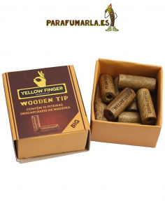 10 boquillas madera Yellow Finger