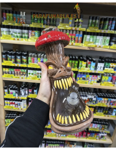 Bong cristal Monster 35cm (pequeñas grietas)