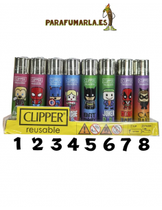 Clipper Superhéroes Marvel y DC