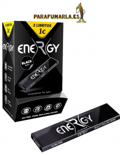 Expositor 50 Librillos Papel Energy Largo