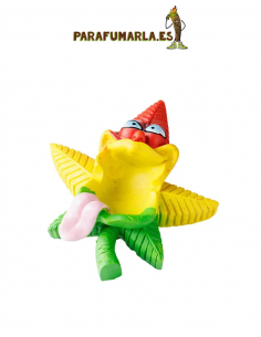 Cenicero hoja rasta cerámica