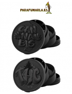 Grinder Black Canna 4 piezas Metálico