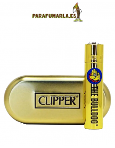 Clipper Metal Bulldog Amsterdam Gold