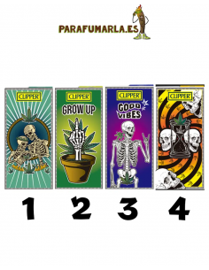 Papel Y Cartones Clipper Weed Skeleton 420