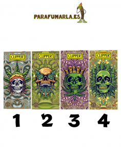 Papel Y Cartones Clipper Weed Skulls 420
