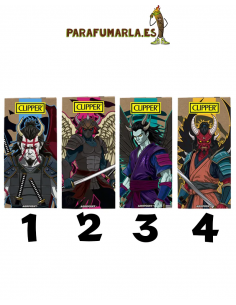 Papel Clipper + Cartones Samurái