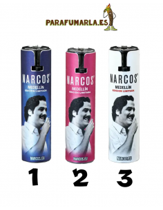 Mechero Narcos Aluminio