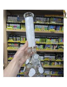 Bong Cristal Skulls 35cm | Brilla en la oscuridad