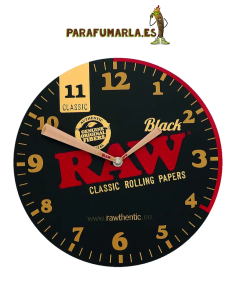Reloj RAW Black | Raw Wall Black Clock