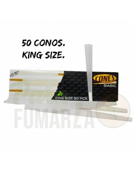 Pack 50 conos King size.