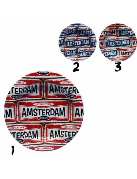 Cenicero metal | Amsterdam retro.