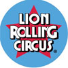 lion rolling circus