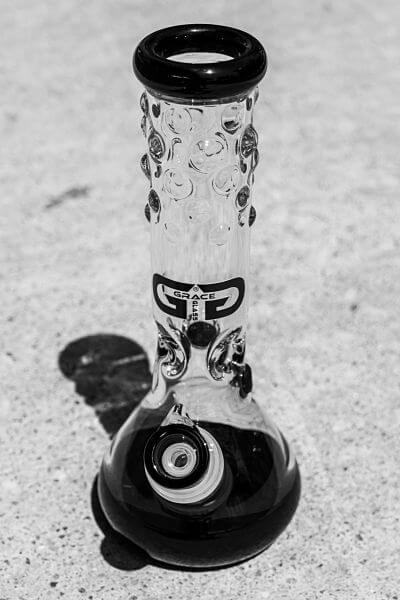 bong grace glass de vidrio