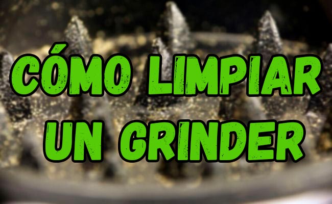 ¿Cómo limpiar un grinder?